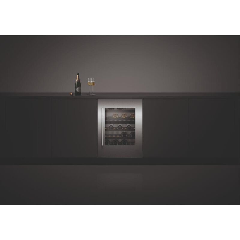 Fisher & Paykel Framed Right-Hinge Door Panel for Integrated Undercounter Wine & Beverage - Stainless Steel, , hires