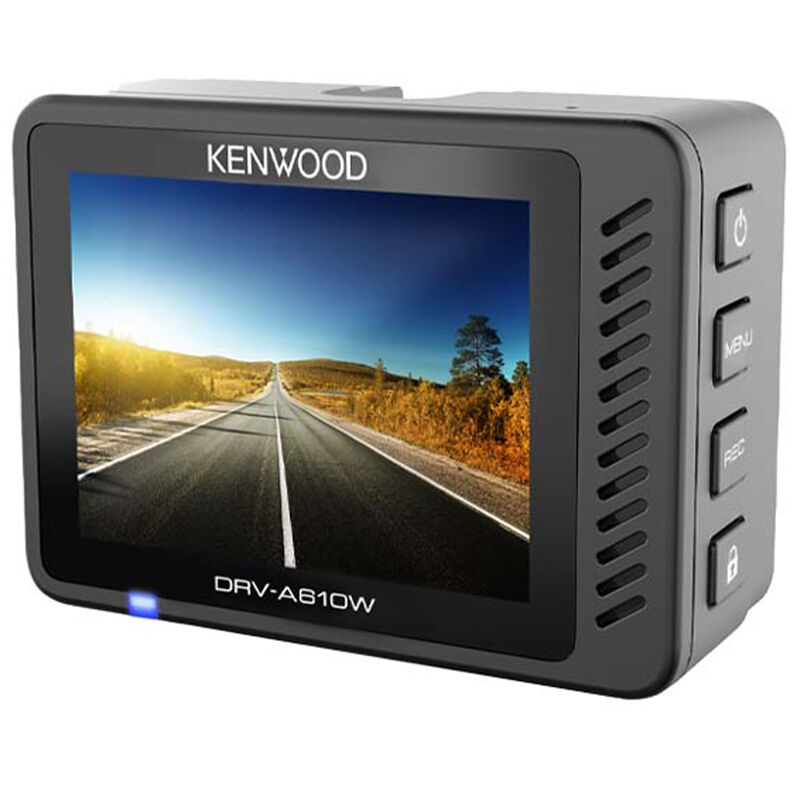 Kenwood DRV-A610WDP Dual Camera System Compact 4K HD Dash Cam