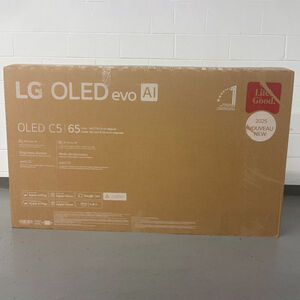 LG - 65" Class C5 Series OLED evo 4K UHD Smart webOS TV (Open Box Excellent Condition), , hires