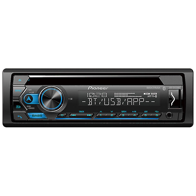 Pioneer In-Dash Detachable Face Bluetooth AM/FM/CD/MP3