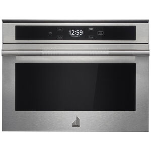 JennAir Rise 24" 1.4 Cu. Ft. Electric Smart Wall Oven with True European Convection - Stainless Steel, , hires