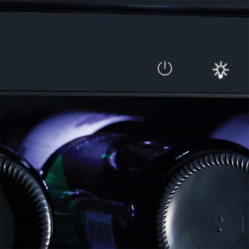 XO 30 in. Built-In/Freestanding Combo Wine & Beverage Center with Dual Zones & Digital Control - Stainless Steel, Stainless Steel, hires