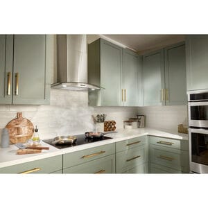 Whirlpool 30 in. Convertible Chimney Style Range Hood with 400 CFM, 3 Fan Speeds & 2 LED Lights - Stainless Steel, , hires