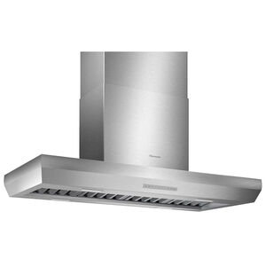 Thermador Professional Series 54 in. Smart Chimney Style Range Hood with 4 Speed Settings, Ducted Venting & 4 LED Lights - Stainless Steel, , hires