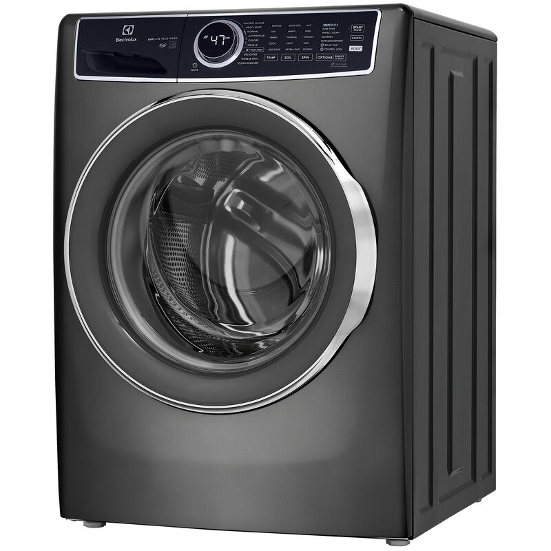 Electrolux 500 Series 27 in. 4.5 cu. ft. Stackable Front Load Washer with Perfect Steam & LuxCare Plus Wash - Titanium, Titanium, hires
