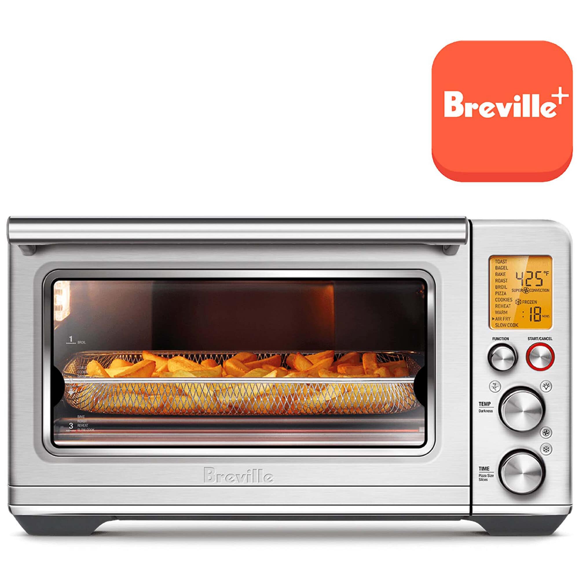 Breville Smart Toaster Oven with Air Fryer Brushed Stainless Steel P.C. Richard Son