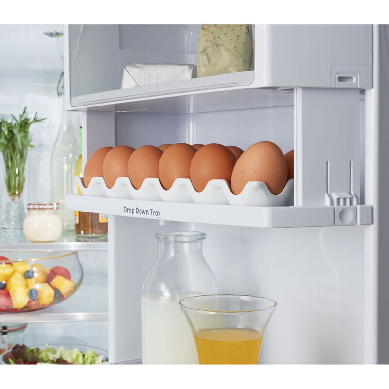 Cafe 36 in. 27.8 cu. ft. Smart French Door Refrigerator with Ice & Water Dispenser - Matte White, Matte White, hires