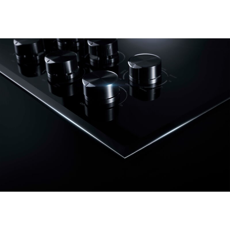JennAir 36 in. 5-Burner Electric Cooktop with Downdraft, Simmer Burner & Power Burner - Black, , hires