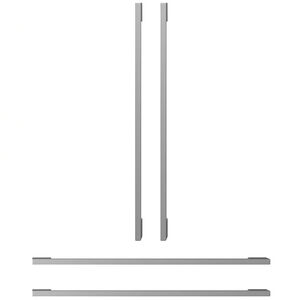 Monogram Minimalist Handle Kit for French Door Refrigerator (4 Handles) - Stainless Steel, , hires