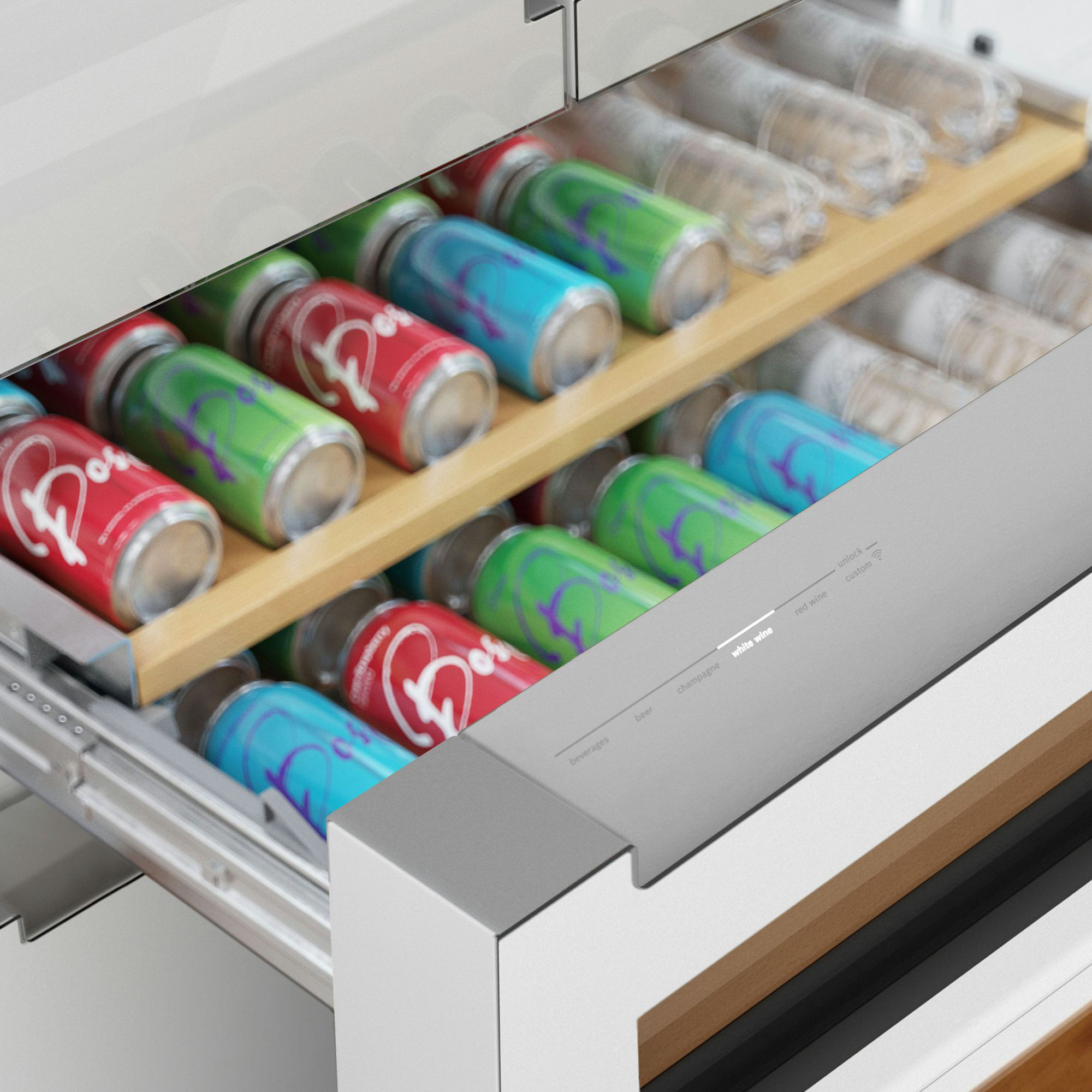 Bosch 800 Series 36 in. 20.5 cu. ft. Smart Counter Depth 4-Door