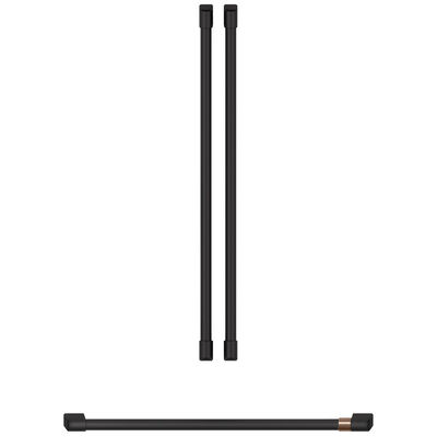 Cafe Handle Kit for Refrigerator - Flat Black | CXLB3H3PMFB