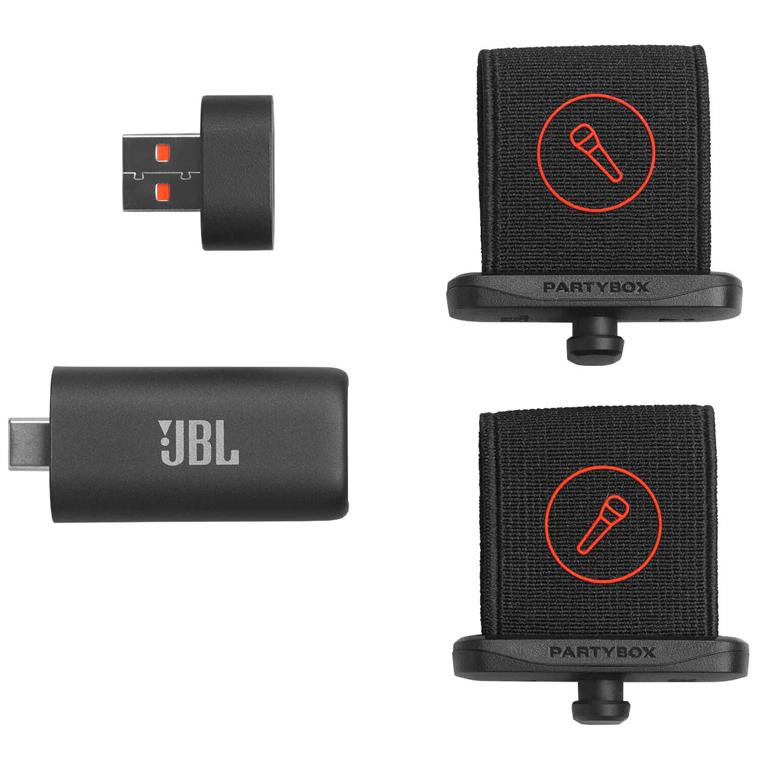 JBL Two Wireless AI-Powered Microphones with Real-Time Vocal