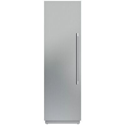Thermador 24" 12.2 Cu. Ft. Built-In Upright Smart Freezer with Ice Maker, Adjustable Shelves & Digital Control - Custom Panel Ready | T24IF905SP