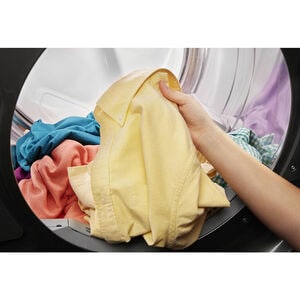 Whirlpool 27 in. 7.4 cu. ft. Stackable Electric Dryer with Sensor Dry & Steam Cycle - White, , hires