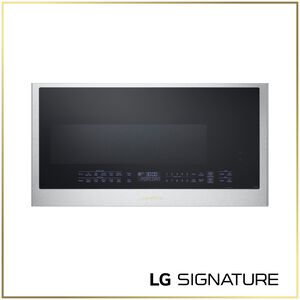 LG SIGNATURE 30 in. 1.7 cu. ft. 950W Smart Over-the-Range Microwave with 300 CFM, Convection & Sensor Cooking - PrintProof Stainless Steel, , hires