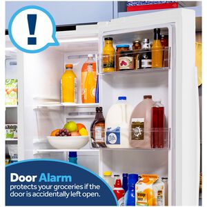 GE 36 in. 23.6 cu. ft. Counter Depth Side-by-Side Refrigerator with Ice & Water Dispenser - White, , hires