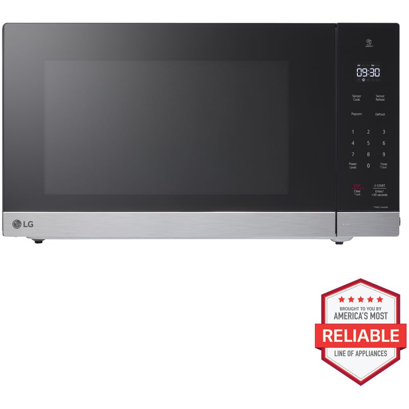 LG 24 in. 2.0 cu. ft. 1200W Countertop Microwave with Sensor Cooking - Stainless Steel, Stainless Steel, hires