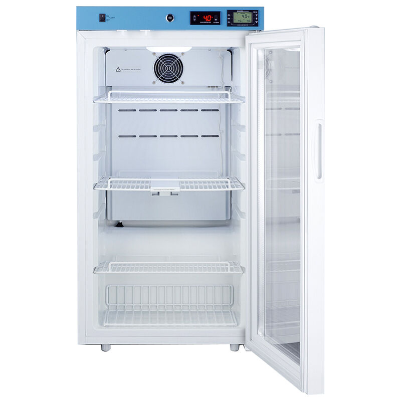 Summit 19 in. 3.1 cu. ft. Mini Fridge - Glass White | P.C. Richard