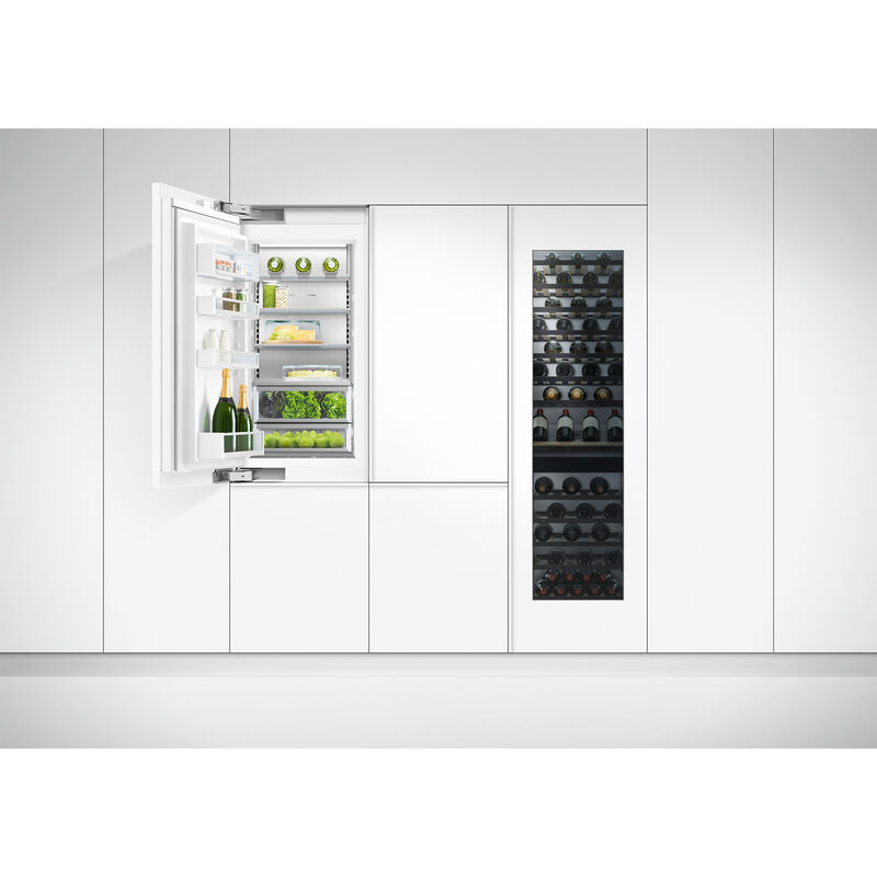 Fisher & Paykel Series 11 24 in. 12.0 cu. ft. Built-In Counter Depth Bottom Freezer Refrigerator with Internal Water Dispenser - Custom Panel Ready, , hires