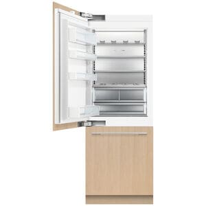 Fisher & Paykel Series-11 30 in. Built-In 15.9 cu. ft. Counter Depth Bottom Freezer Refrigerator with Internal Water Dispenser Left Hinge - Custom Panel Ready, , hires