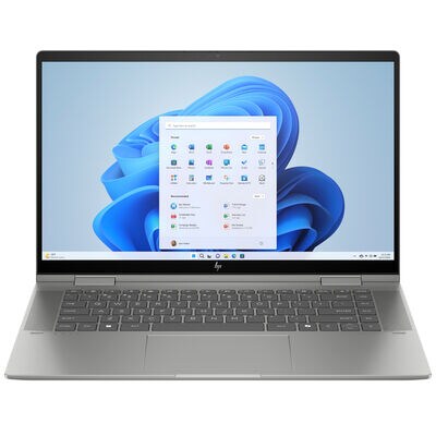 HP Envy x360 15.6 in. 2-in-1 Touchscreen Notebook with Intel Core Ultra 5 125U. 1.3 GHz CPU, Intel Arc GPU, 8 GB RAM, 512 GB SSD, up to 10.25 Hrs. of Battery Life & Windows 11 Home - Charcoal | 15-FE1165NR