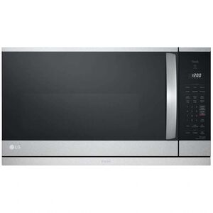 LG 30 in. 2.1 cu. ft. Over-the-Range Microwave with 10 Power Levels, 400 CFM & Sensor Cooking Controls - Print Proof Stainless Steel, PrintProof Stainless Steel, hires