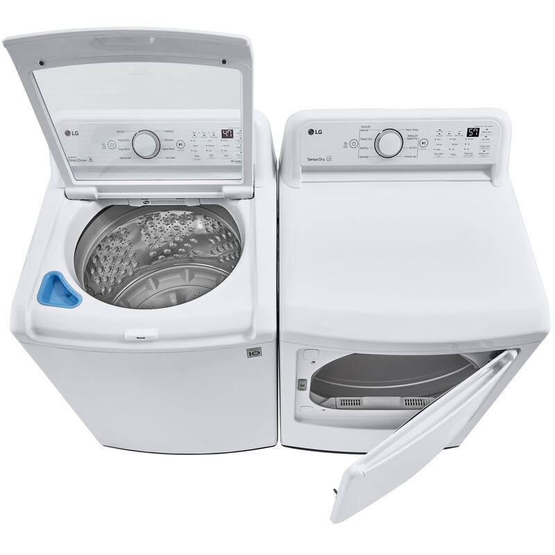 LG 27 in. 4.5 cu. ft. Top Load Washer with TurboDrum Technology - White, , hires