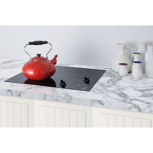 Summit 21 in. 2-Burner Electric Cooktop - Black, , hires