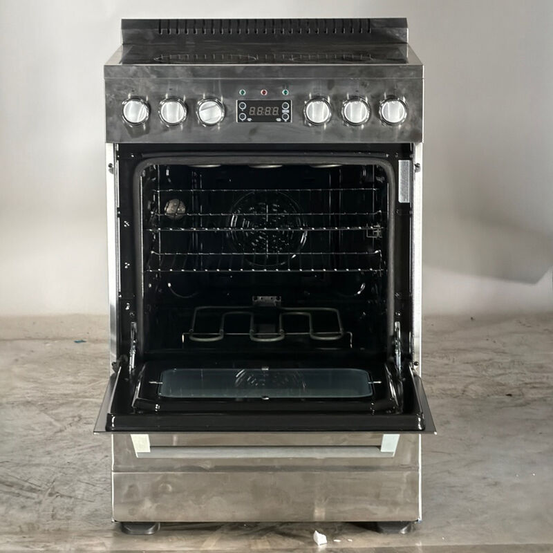 Avanti ELITE Series 24 in. 2.3 cu. ft. Standard Convection Electric Range with Smoothtop Burners - Stainless Steel (Open Box Good Condition), , hires