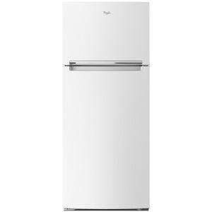 Whirlpool 28 in. 18.0 cu. ft. Top Freezer Refrigerator - White, White, hires