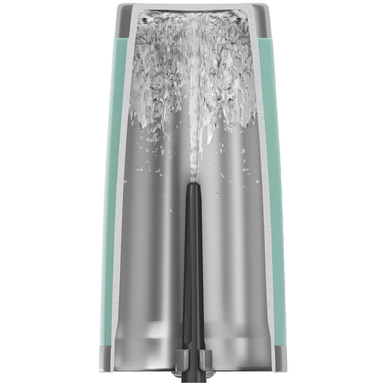 GE 24 in. Top Control Flush-Mount Dishwasher with 45 dBa Sound Level, 3rd-Rack, Dry Boost & Pocket Handle - White, White, hires