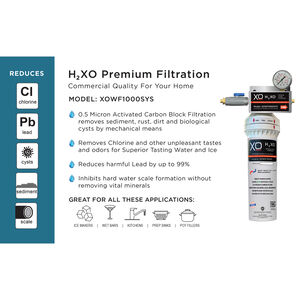 XO Single Stage In-Line Drinking Water Filtration System, , hires