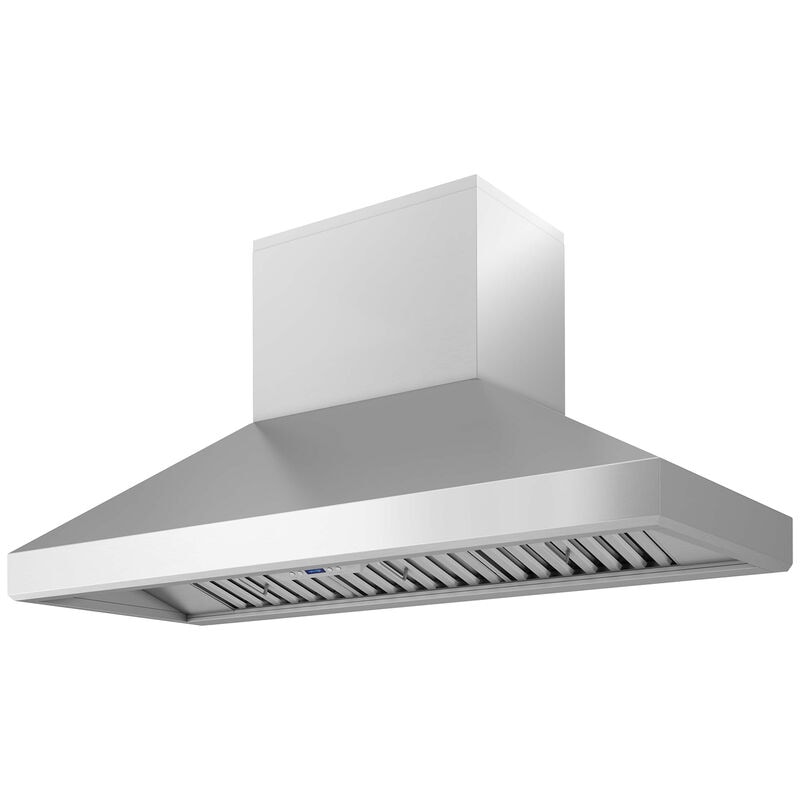 Zephyr Titan Series 60 in. Ducted Chimney Style Range Hood with 750 CFM, 6 Fan Speeds & 4 LED Lights - Stainless Steel, , hires