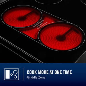 Maytag 30 in. 5.3 cu. ft. Air Fry Standard Convection Electric Range with Radiant Burners - Fingerprint Resistant Stainless, Fingerprint Resistant Stainless, hires