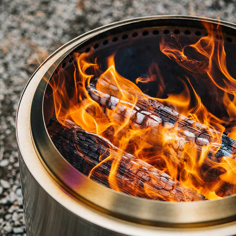 Solo Stove Bonfire 19.5 Stainless Steel Fire Pit | P.C. Richard u0026 Son