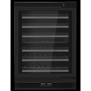 JennAir 24 in. Undercounter Wine Cooler with Wood Racks, Dual Temperature Zones & 45 Bottle Capacity - Custom Panel Ready, , hires