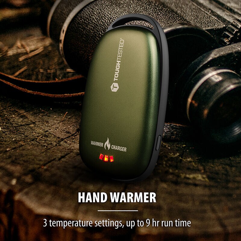Tough Tested Hand Warmer/Fast Phone Charger 3600mah, , hires