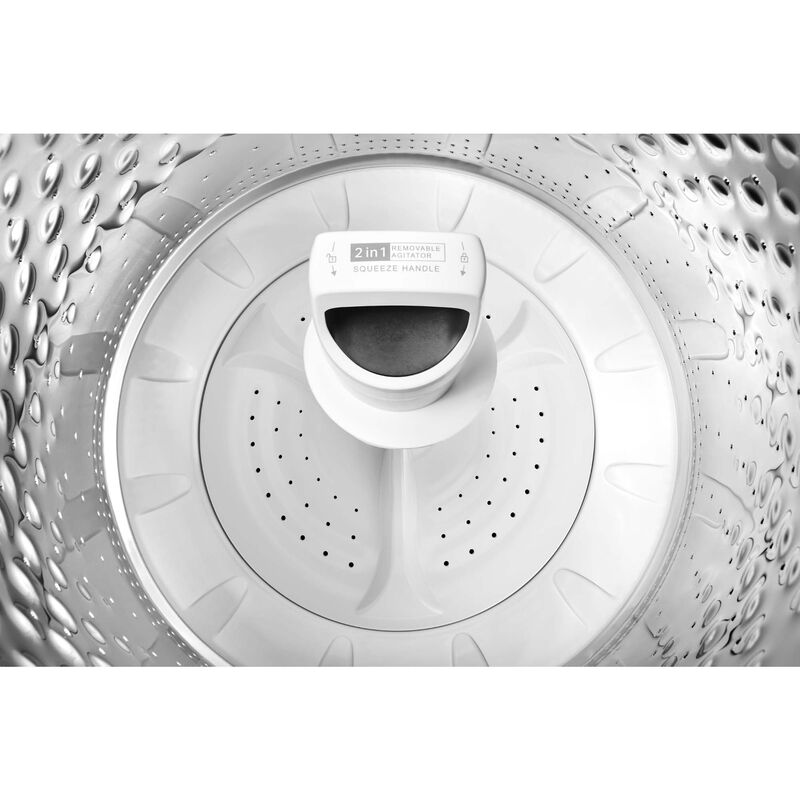 Whirlpool 27 in. 5.3 cu. ft. Top Load Washer with 2-in-1 Removable Agitator - White, White, hires