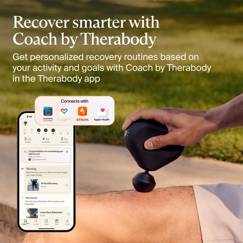 Therabody Theragun Mini 3.0 Handheld Percussive Massage Device - Black, , hires