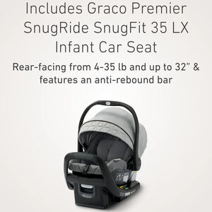 Graco Premier Modes Nest 3-in-1 Travel System - Gray, , hires