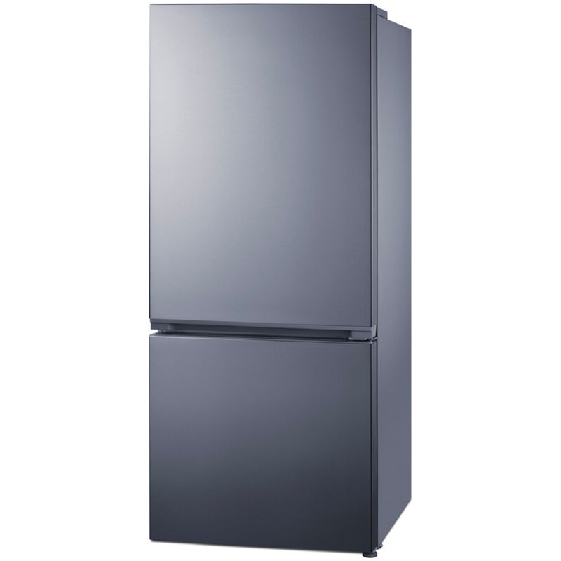 Summit 30 in. 16.1 cu. ft. Counter Depth Bottom Freezer Refrigerator - Stainless Steel, , hires