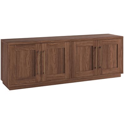 Preston & Cole Tansy 68" Wide TV Stand for TVs up to 75" - Satin Walnut | 142526P