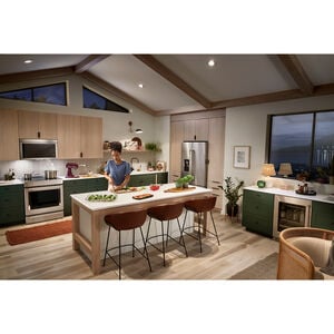 KitchenAid 30 in. 6.4 cu. ft. Air Fry True European Convection Steam Slide-In Electric Range with 4 Induction Burners - Stainless Steel, , hires