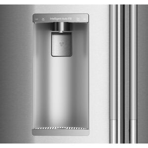 KitchenAid 36 in. 23.1 cu. ft. Smart Counter Depth French Door Refrigerator with Ice & Water Dispenser - Stainless Steel with PrintShield Finish, Stainless Steel with PrintShield Finish, hires