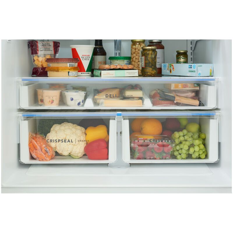 Frigidaire 36 in. 28.8 cu. ft. French Door Refrigerator with Internal Water Dispenser - Fingerprint-Resistant Stainless Steel Look, , hires