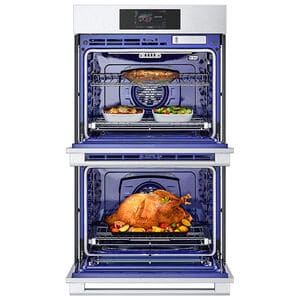 LG Studio 30 in. 9.4 cu. ft. Smart Front Control Speed/ SteamElectric Double Wall Oven with True European Convection - Stainless Steel, , hires