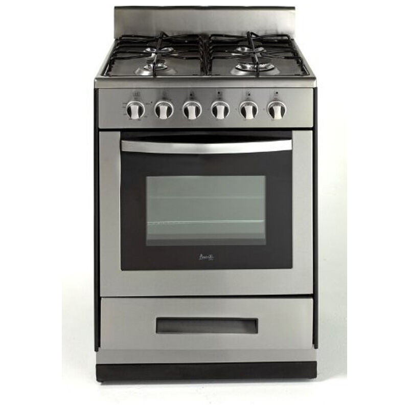 Avanti 24" Free Standing Gas Range Stainless Steel