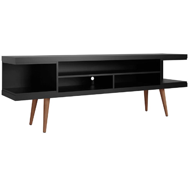 Manhattan Comfort Utopia 70" TV Stand - Black, , hires