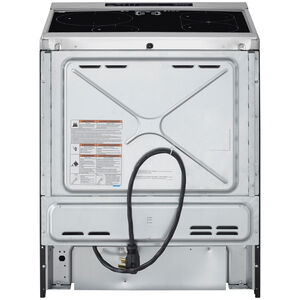 KitchenAid 30 in. 6.4 cu. ft. Air Fry True European Convection Steam Slide-In Electric Range with 4 Induction Burners - Stainless Steel, , hires