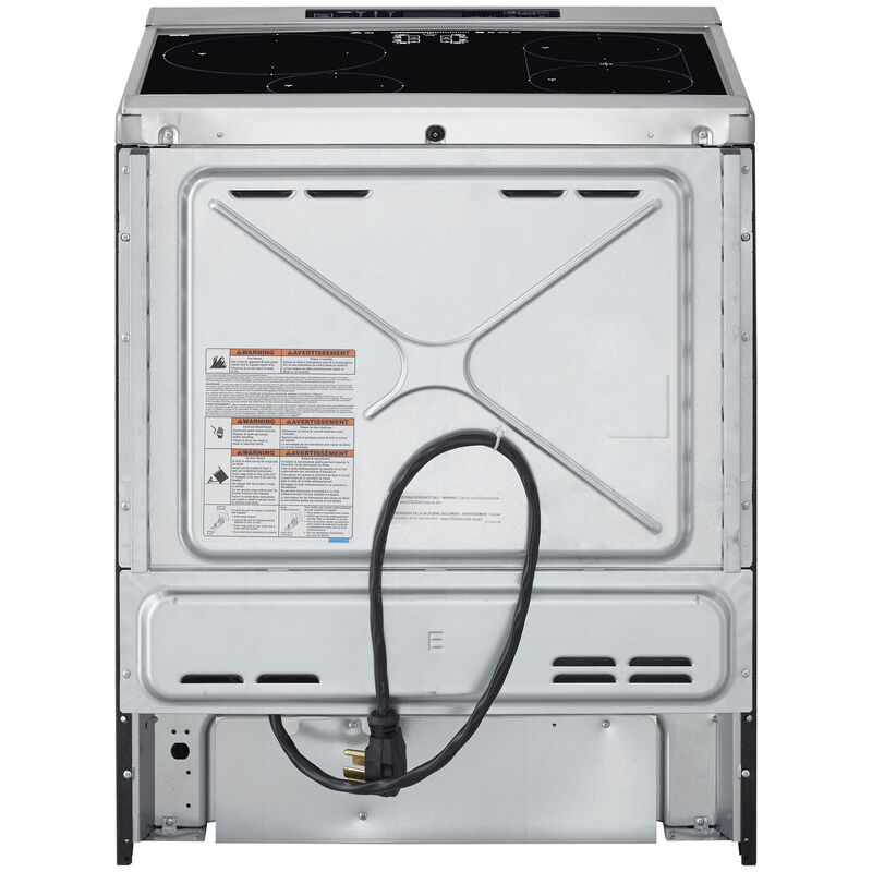 KitchenAid 30 in. 6.4 cu. ft. Air Fry True European Convection Steam Slide-In Electric Range with 4 Induction Burners - Stainless Steel, , hires